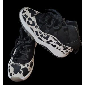 Kids Black and White Sneakers